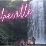 【アッシュビル郊外の山間部】大自然の中で子供と川遊び！滝遊び！！